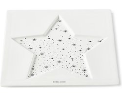 Let It Snow Star Plate