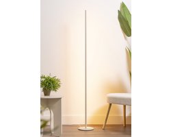 LETT® Minimalistische Staande Lamp / Vloerlamp - Dimbaar - 2400K - Zand Beige