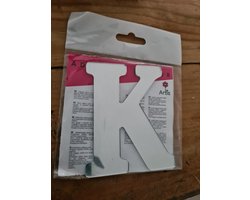 Letter K Spiegel zelfklevend Artis