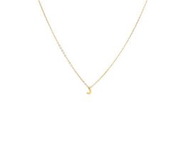 Letter-Ketting-J-Goud