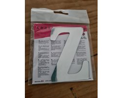 Letter Z Spiegel zelfklevend Artis