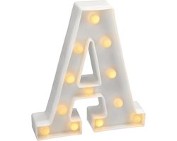 Letterlamp A - LED lamp - Marquee letter - Creëer een warme sfeer - ShopVlot