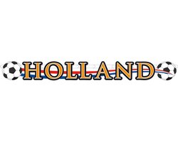 Letterslinger - Holland - EK/WK - Voetbal - Oranje - 115x12cm