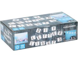 Letterslinger met licht - Met 20 LED lampjes & 90 letters