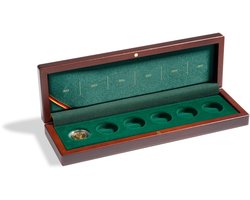 LEUCHTTURM VOLTERRA muntkoffer Terugkeer van de natuur voor 6 Duitse gouden 20 euro-munten