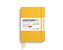 Leuchtturm1917 A5 Medium Academic Week Planner 2026/2027 (18 mnds) hardcover Sunflower