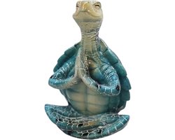 Leuk beeld schildpad - Mediteren - Sculptuur - Binnen en buiten - Decoratie - Standbeeld