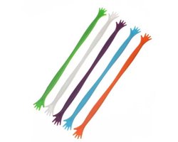 LeuksteWinkeltje roerstaafjes Help Me - 5 stuks - geel - lepel