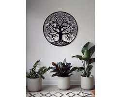 Levensboom-Wanddecoratie metaal-Muurdecoratie metaal-Natuur-Boom
