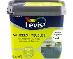 Levis Meubels Verf - Satin - White Touch - 0.75L