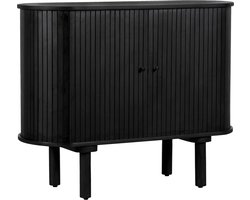 Lewis & Loft Dressoir Livia - FSC® mangohout - 95 cm - Zwart