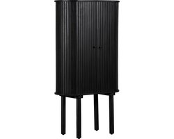 Lewis & Loft Dressoir Livia - Hoog - FSC® mangohout - Zwart