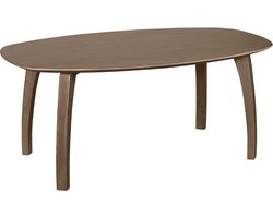 Lewis & Loft Eettafel Luna - FSC® gecertificeerd mangohout - Deens ovaal - 180 x 100 cm - Bruin