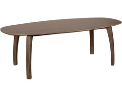 Lewis & Loft Eettafel Luna - FSC® gecertificeerd mangohout - Deens ovaal - 220 x 110 cm - Bruin