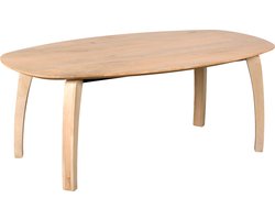 Lewis & Loft Eettafel Luna – FSC®-gecertificeerd mangohout – Deens ovaal – 220 x 110 cm – Naturel