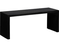 Lewis & Loft Halbankje Lexi - FSC® mangohout - Zwart