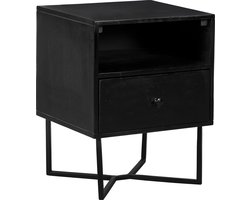 Lewis & Loft Nachtkastje Lot - FSC® mangohout - Zwart