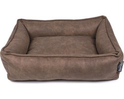 Lex & Max Alaska - Hondenmand - Taupe - 90x70cm