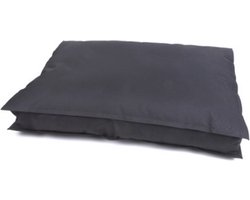 Lex & Max All Weather - Hondenkussen - Boxbed - 75x50x9cm - Zwart