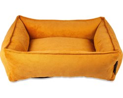 Lex & max chicago hondenmand honing geel 70x55 cm