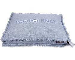 Lex & Max Dogs Only - Hondenkussen - Boxbed - 75x50x9cm - Fadedblue