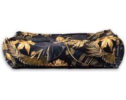 Lex & max dubai hondenmand zwart / goud 80x65 cm