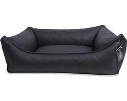 Lex & Max Eco Leer - Hondenmand - 70x55cm - Zwart