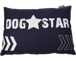 Lex & Max Hondenkussen Dogstar Donkerblauw - 100 x 70cm