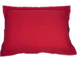 Lex & Max hondenkussen Rectangle Raw Uni Red 100 cm - Hond