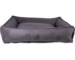 Lex & Max hondenmand Chicago Grijs 100 x 80 cm - Hond