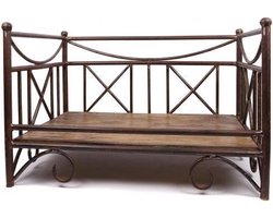 Lex & Max Romantic - Hondendivan - 90X65cm - Roestbruin