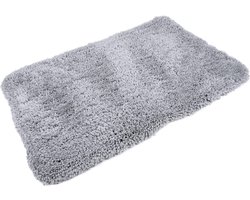 Lex & Max Shaggy - Benchmat - 89x60cm - Grijs