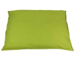 Lex & Max Tivoli - Losse hoes voor hondenkussen - Rechthoek - 100x70cm - Lime