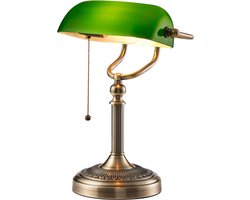 Lexium Bankierslamp - Notarislamp - Notarislamp groen - Bureaulamp groen - Bankierslamp groen - Notarislamp bankierslamp