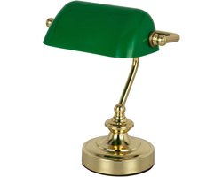 Lexium Bankierslamp - Notarislamp - Notarislamp groen - Bureaulamp groen - Bankierslamp groen - Notarislamp bankierslamp