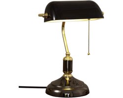 Lexium Bankierslamp - Notarislamp - Notarislamp groen - Bureaulamp groen - Bankierslamp groen - Notarislamp bankierslamp
