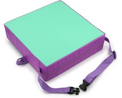 Lexium Stoelverhoger voor Eetkamerstoel - Zitverhoger Peuter Eettafel - Kinderen - Booster Seat - Zitkussen Tafel - Zitverhoger Voor Kinderen & Volwassenen - Stoelverhogers Voor Eettafel - Memory Foam Verhoogkussen - Ergonomisch Comfort