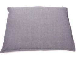 Lex&Max Kussen Bench Chambray 60X45 Antraciet