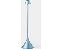 Lexon Design STELI Bell Table Lamp - Light Blue