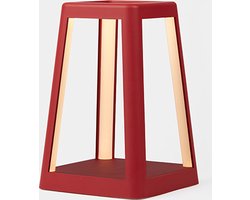 Lexon Lantern LED-lamp met oplader draadloos donkerrood LH94DR