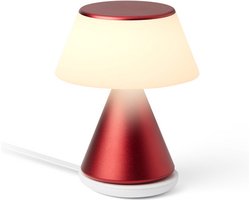 Lexon Luma M LED-lamp donkerrood LH87DR