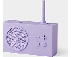 Lexon Tykho 3 - Badkamer Bluetooth Speaker en Radio - Lila Paars