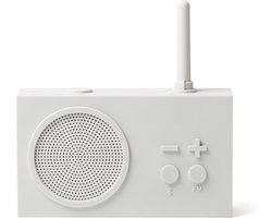 Lexon Tykho Bluetooth Badkamer Radio -Spatwaterdicht - Wit