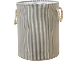 Lexorion - Wasmand - Wasmand Inklapbaar - Opvouwbare Wasmanden - 35 x 40 cm – Stijlvolle en Ruimtebesparende Wasmand voor Optimale Wasorganisatie - Engelse Stijl Wasmanden