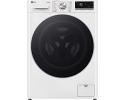LG F4WR7011S1W wasmachine 11 kg met AI DD voor slimme stofverzorging - TurboWash 39 voor sneller wassen - hygiënisch wassen met stoom en ThinQ slimme bediening. Energieklasse A‑10%.