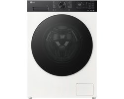 LG F4X5509THB wasmachine 9 kg wit met AI DD voor betere stofverzorging - Inverter Direct Drive voor stille prestaties - 6 Motion voor optimale bewegingen - Steam en TurboWash360 voor sneller schoon - EzDispense doseert automatisch. Energieklasse A.