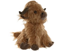 Licht bruine schotse hooglander deurstopper - Item Int.