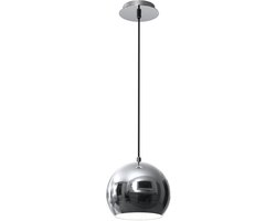 Licht-Erlebnisse - Hayden - Hanglamp - E27 - van - Metaal - in - Chrom