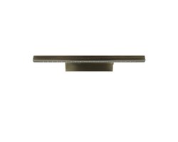 Licht-Erlebnisse - Samuel - LED - Wandlamp - 3900K - 460lm - van - Roestvrij staal - in - Messing antik - Wandlamp