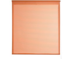 Lichtdoorlatend Rolgordijn Oranje Polyester - 110x190 cm